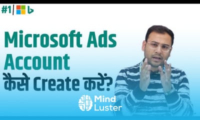 Create microsoft ads account for beginners