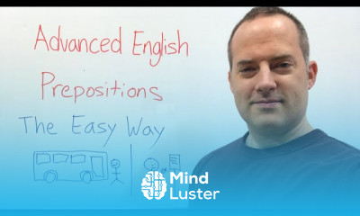 English prepositions for beginners