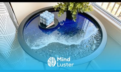 Resin table making for beginners