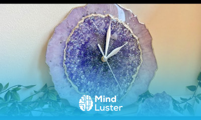 Resin Clocks making for beginners