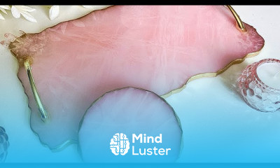 Galaxy resin tray making for beginners