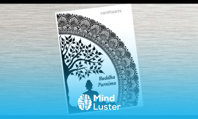 Yoga mandala art drawing