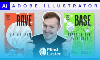 Poster design in illustrator for beginners