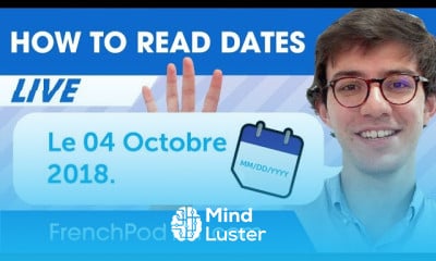 Reading and writing dates in french