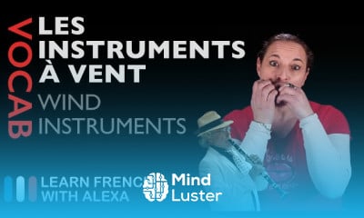 Musical instruments in french