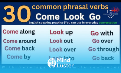 Essential english phrasal verbs