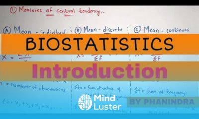 Biostatistics