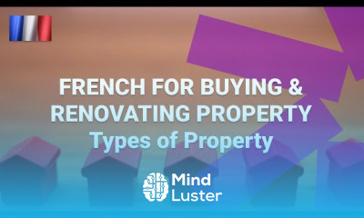 French vocabulary for buying property