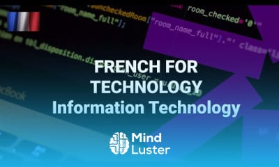 French vocabulary for technology