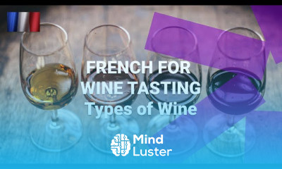 French vocabulary for wine tasting