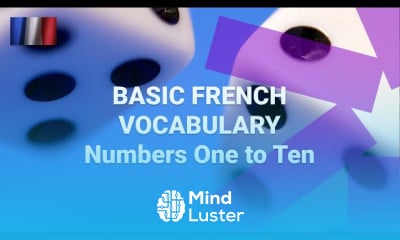 Beginner french vocabulary practice