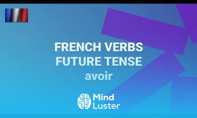 Future tense forms in french