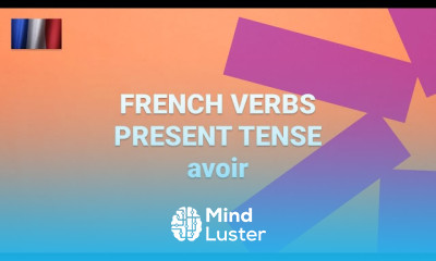present tense in french