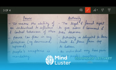 अधिकार सौंपने के प्रकार