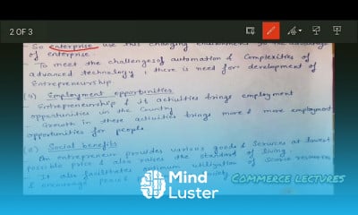 उद्यमिता के लाभ