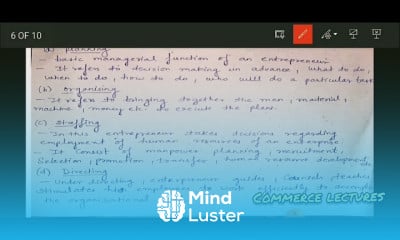 उद्यमिता अवधारणाएँ