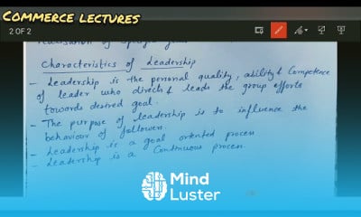 नेतृत्व के कार्य