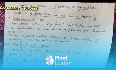 भारतीय कृषि की विशेषताएँ