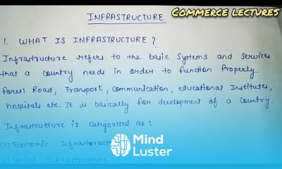 बुनियादी ढाँचा और विकास