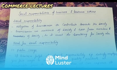 व्यापार को नैतिकता