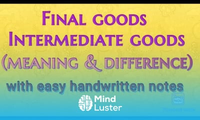 मैक्रोइकॉनॉमिक्स की बुनियादी अवधारणाएँ