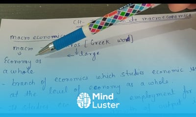 मैक्रोइकॉनॉमिक्स