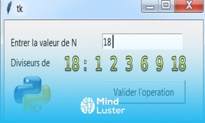 Exercices python graphique GUI
