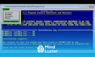 Les variables en pascal avec windows