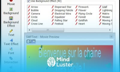 Création d une bannière flash avec swfText