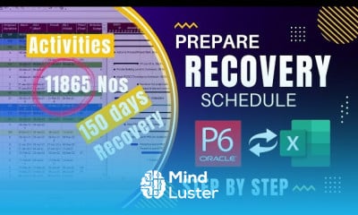 Recovery schedules in primavera P6