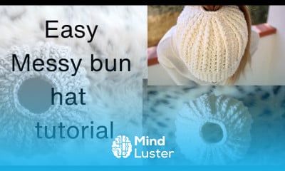 Make a Crochet hat with hole