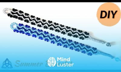 DIY macrame wallet for girls