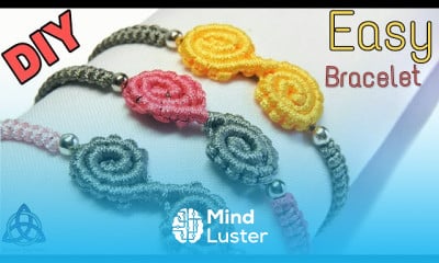 making Macrame friendship bracelets