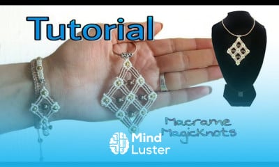 making Macrame Celtic Ring