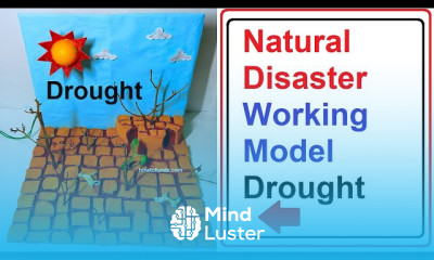 Making natural disaster working model 3d