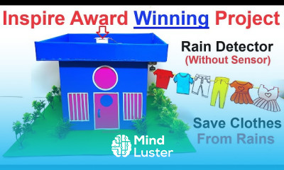 Making rain detector working model