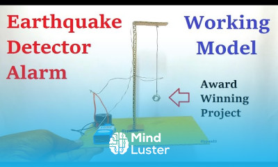Making earthquake alarm working model