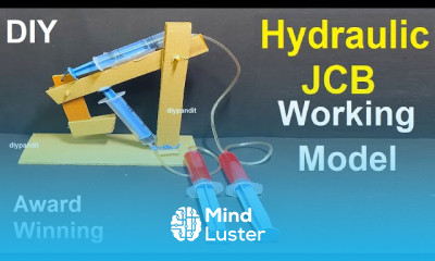 Making Hydraulic JCB From Cardboard