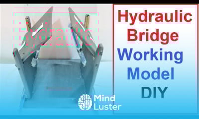 Dridge lift working model 3d using robot