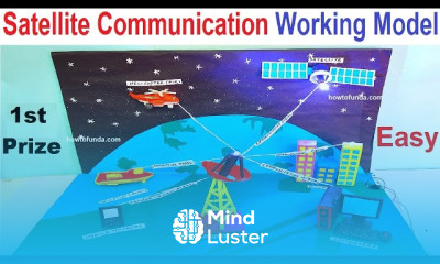 Making satellite communication working model