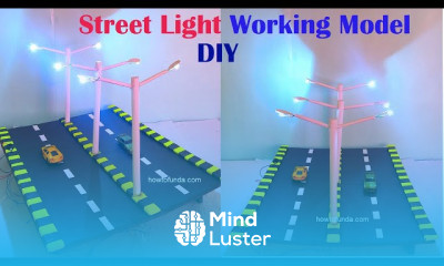Making street light working model