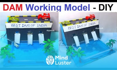 Making dam working model 3d
