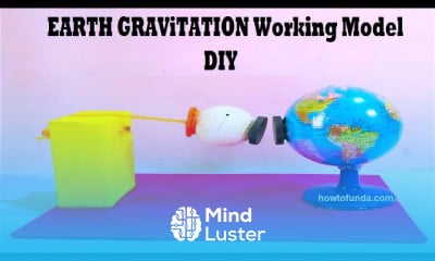 Making earth gravitation working model