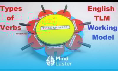 Making types of verbs english model