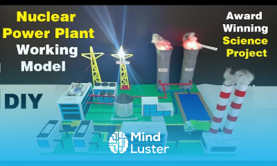 Nuclear power plant working model