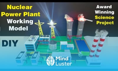 Nuclear power plant working model