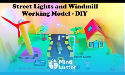 Street Light and windmill model making