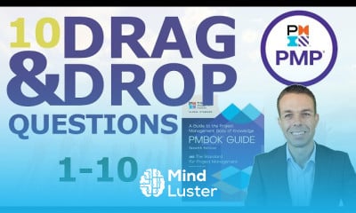 PMP drag and drop questions