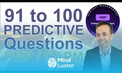 PMP and capm questions