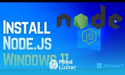 Install node js on window 11